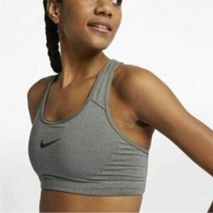 Nike Dri-FIT Grey Sports Bra Size Small